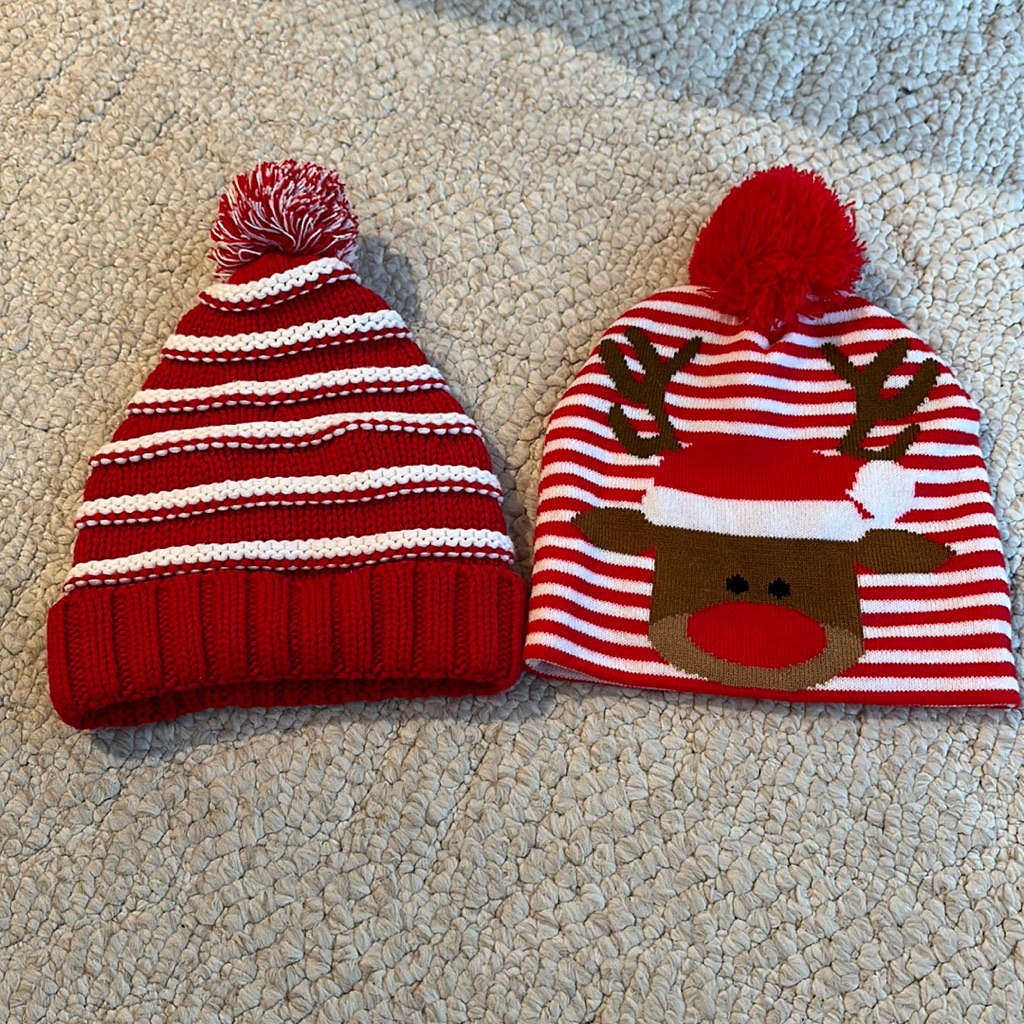Set Of Two Xmas Toboggans